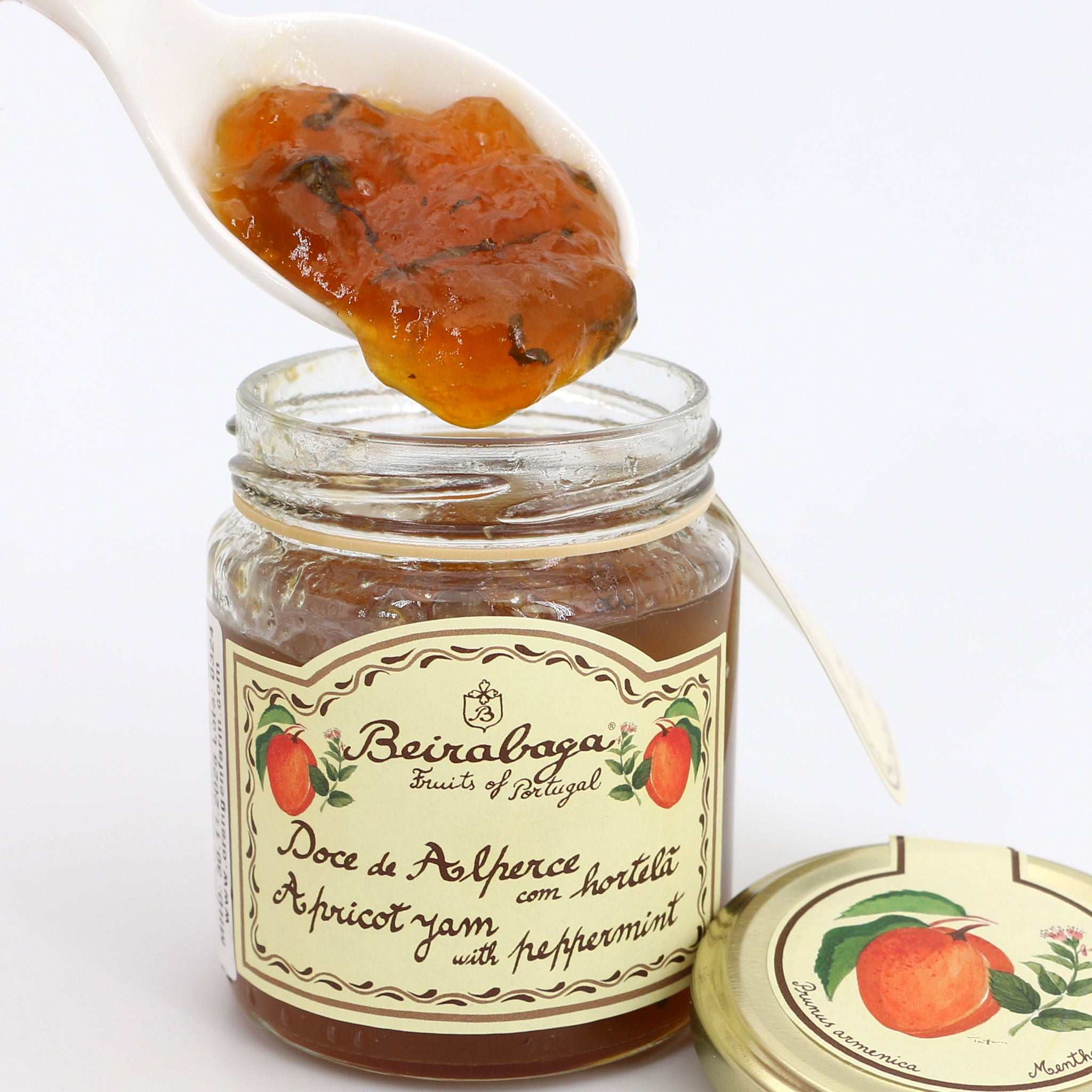 Aprikose-Minze Fruchtaufstrich / Beirabaga / Doce de alperce com hortelã, 270g - Image 3
