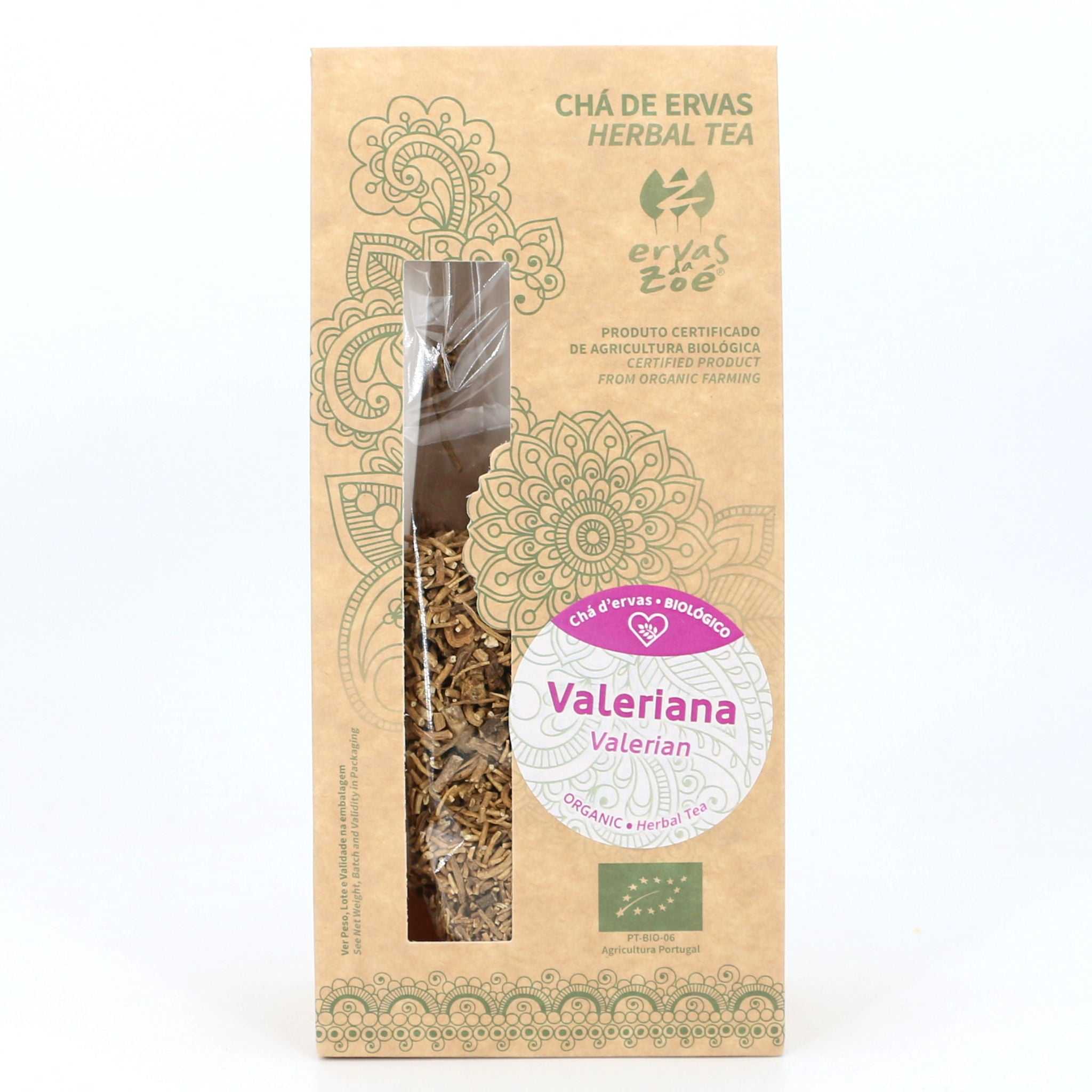 BIO Baldrian / Ervas da Zoé / Chá de erva Valeriana, 50g