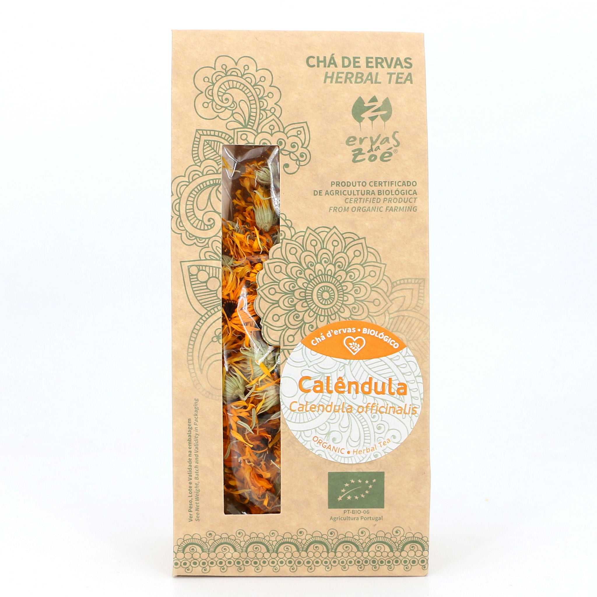 BIO Calendula / Ervas da Zoé / Chá de erva Calendula, 20g