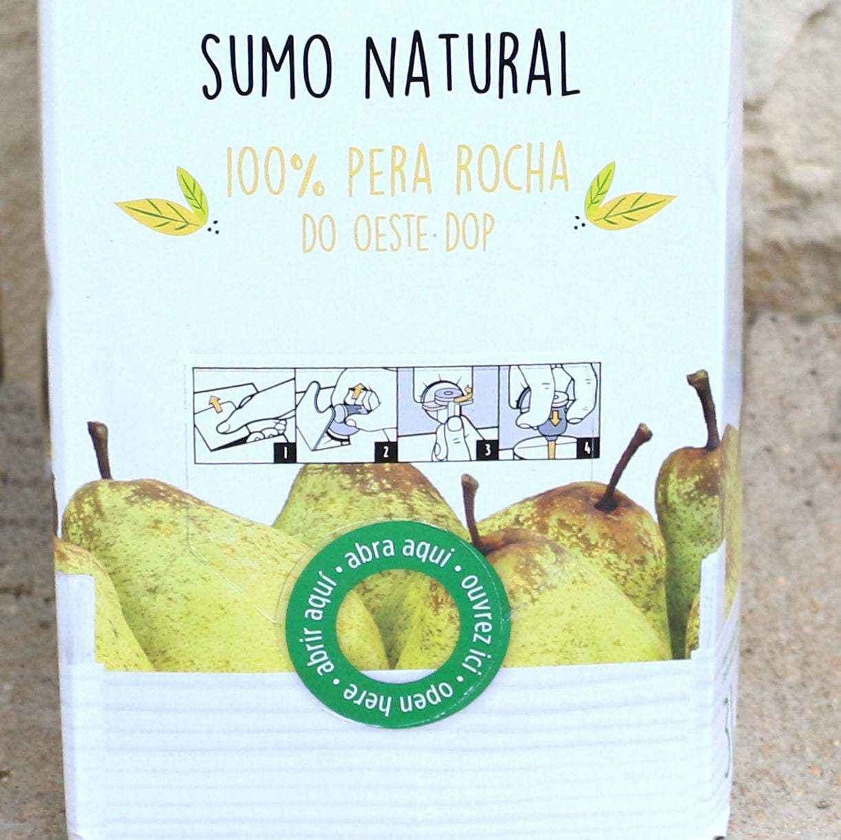 Birnen Direktsaft naturtrüb / Sumo natural de pêra rocha, 3L - Image 2