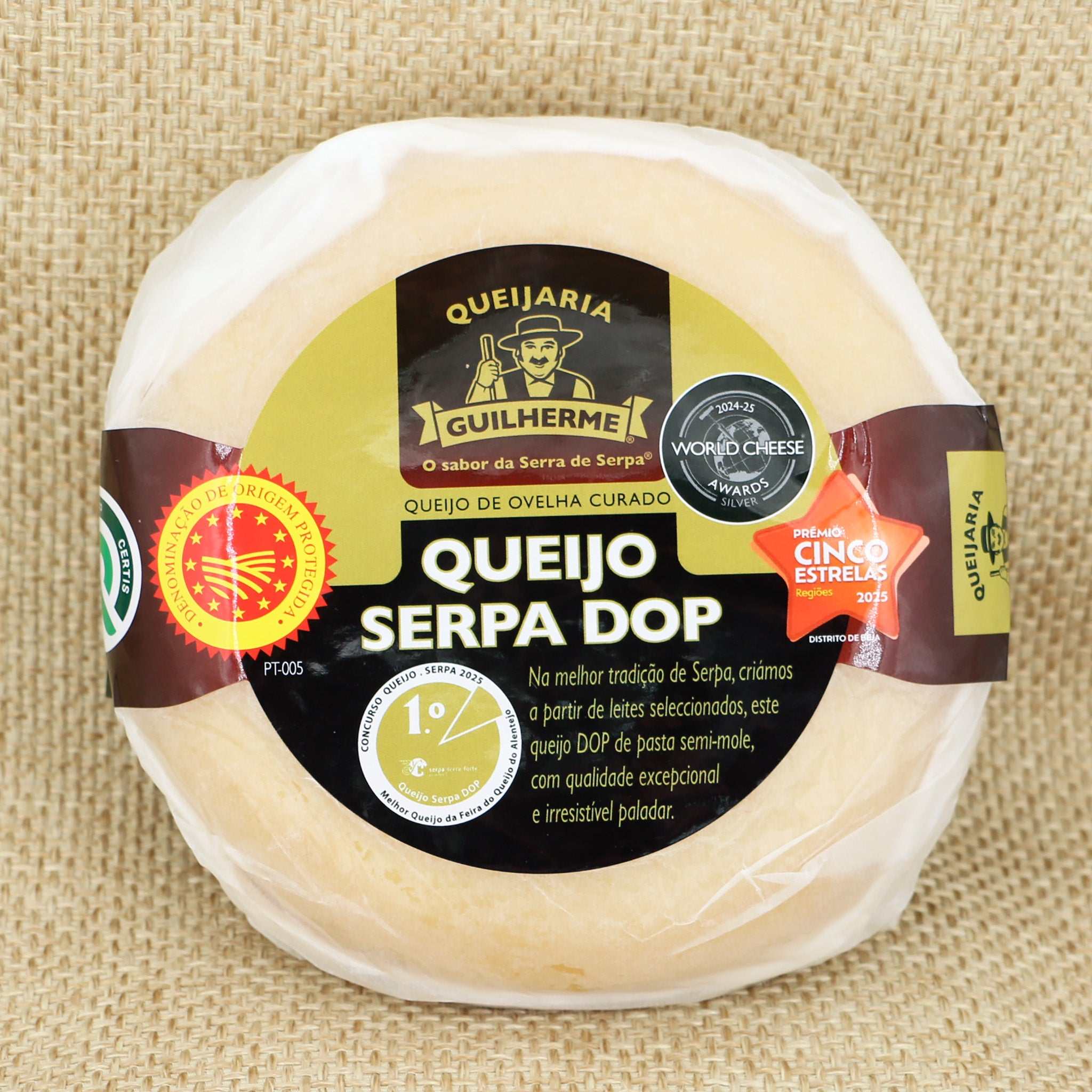 Buttrich weicher Schafskäse / Queijo Serpa de ovelha curado amanteigado, unidade