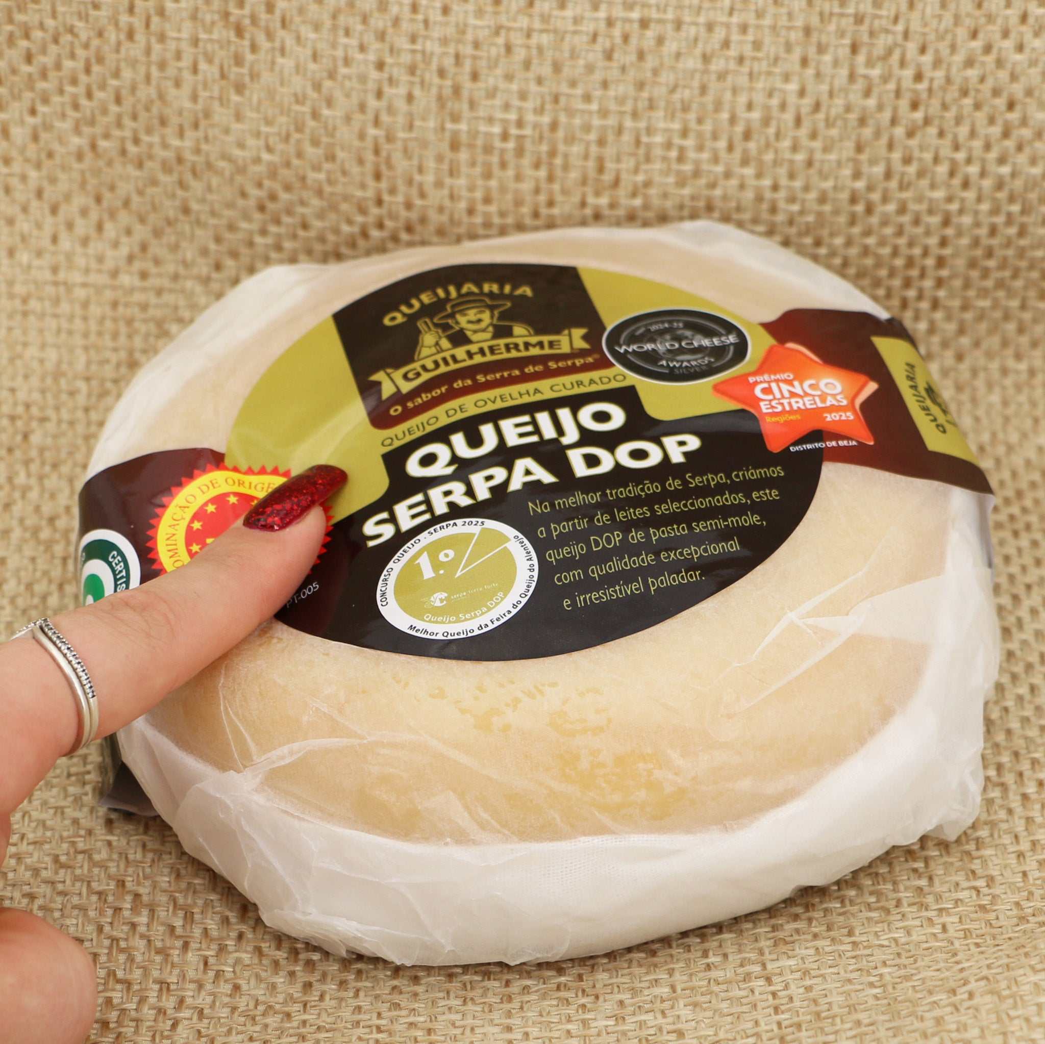 Buttrich weicher Schafskäse / Queijo Serpa de ovelha curado amanteigado, unidade - Image 2