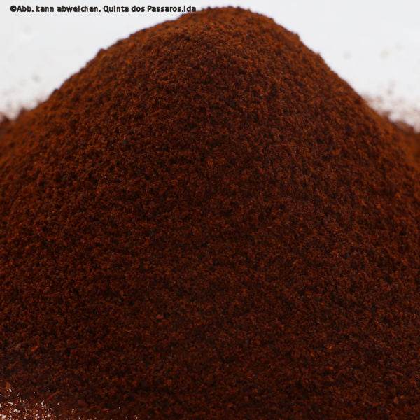 Chili Ancho Raucharoma gemahlen / Pimenta Ancho fumado em pó, 100g