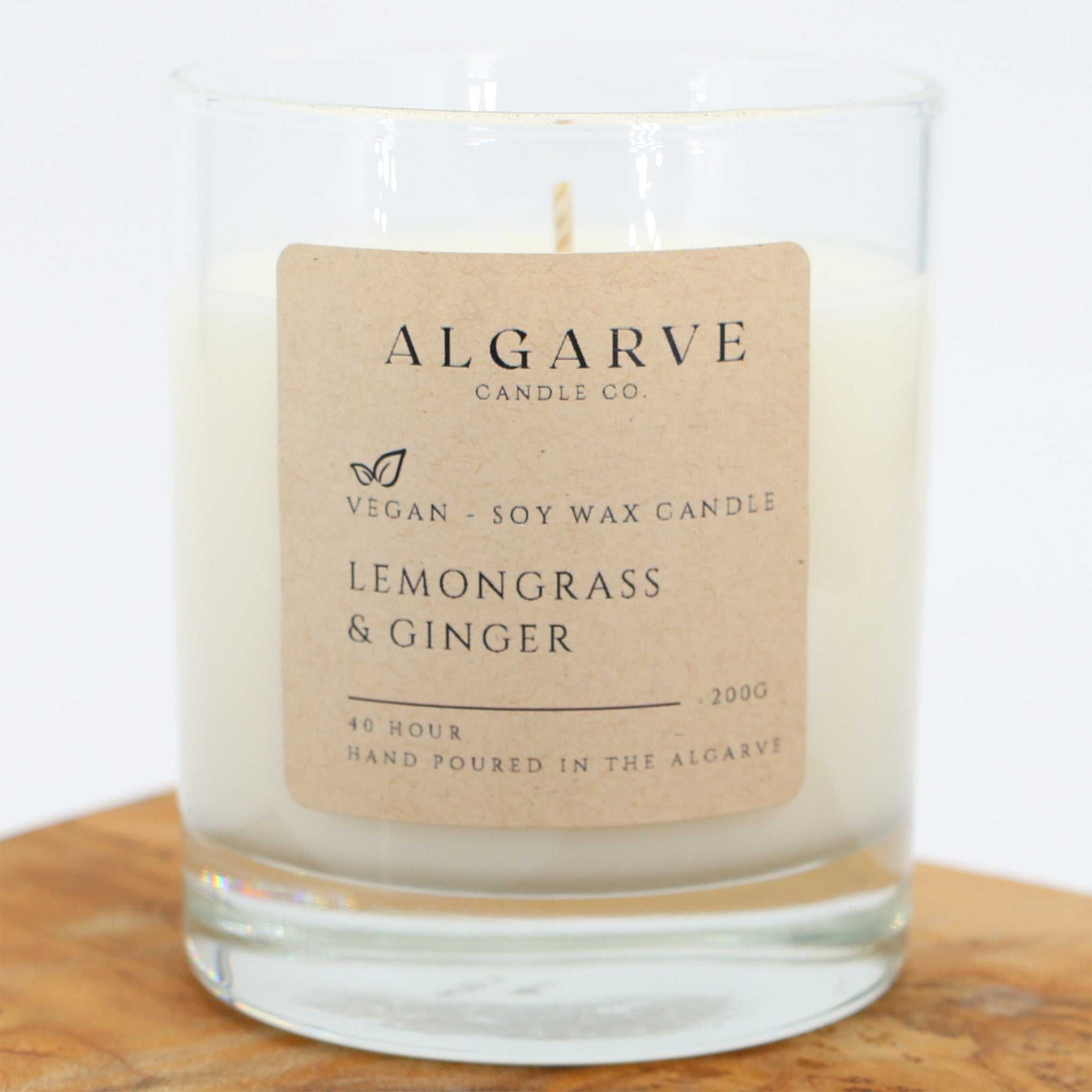 Duftkerze Zitronengras & Ingwer / Vela lemongrass e gengibre, 200g