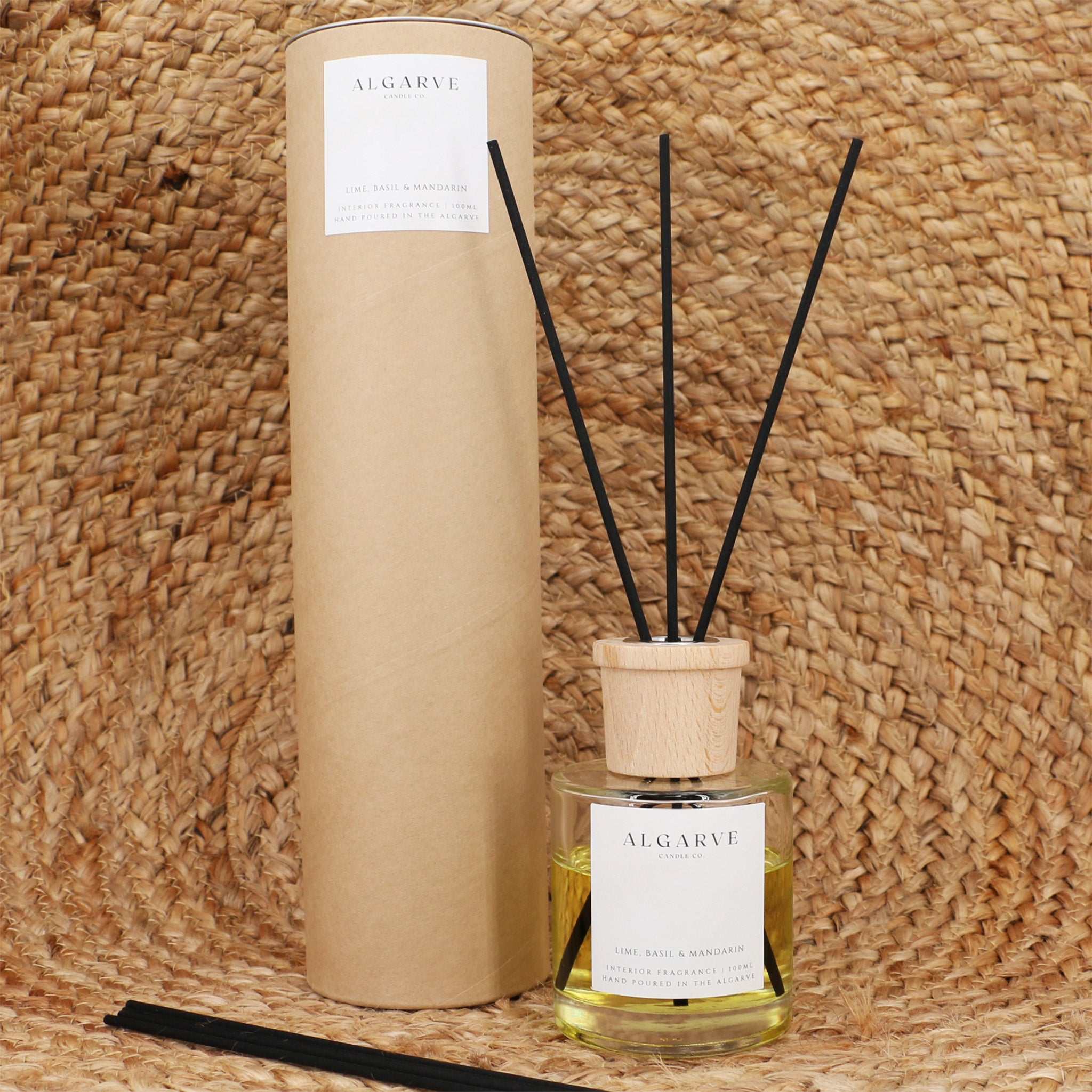 Duftstäbchen Limette, Basilikum & Mandarine / Sticks perfumados lima, manjericao e mandarina, 100ml