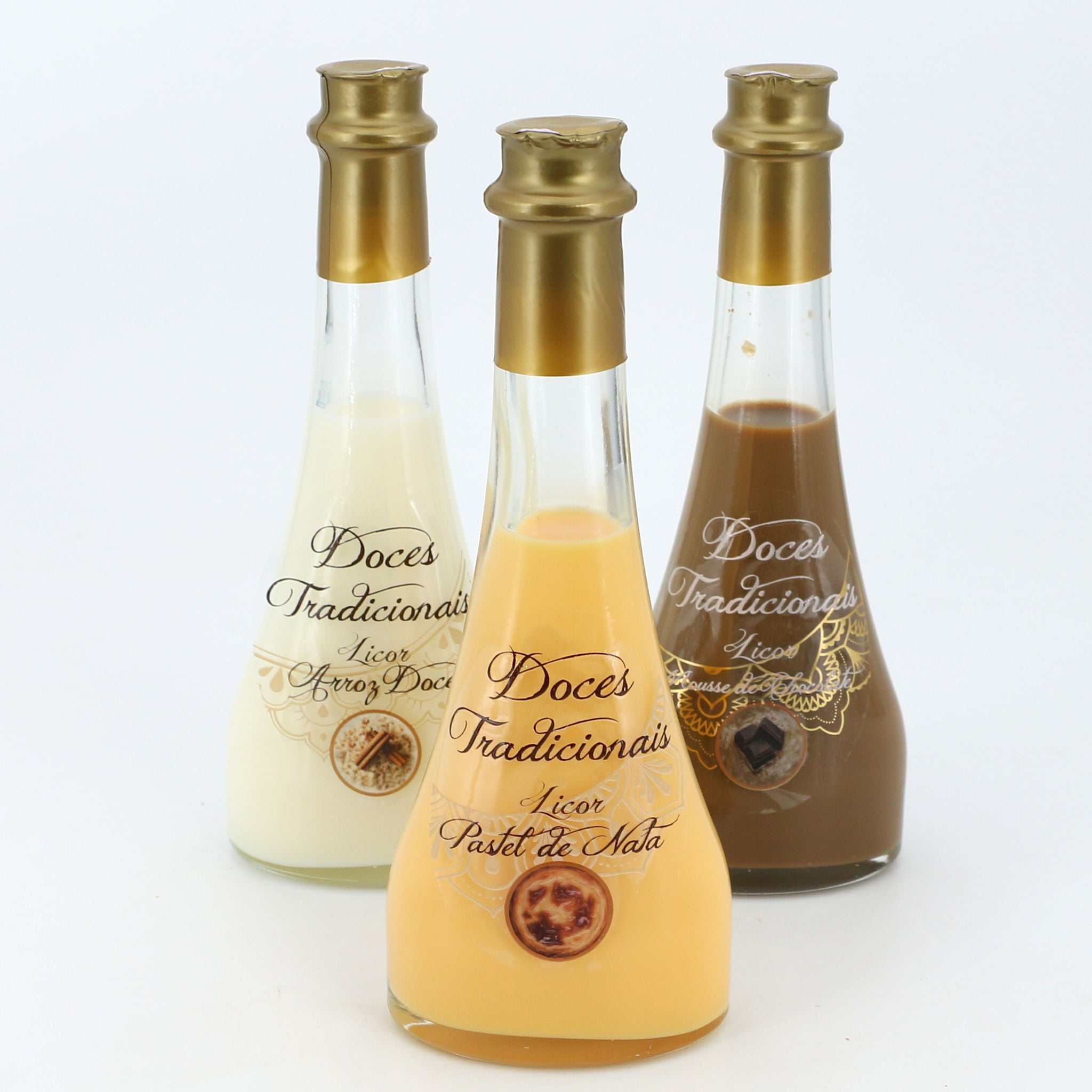 Geschenkset 3 Liköre / Licores doces tradicionais, 3x100ml