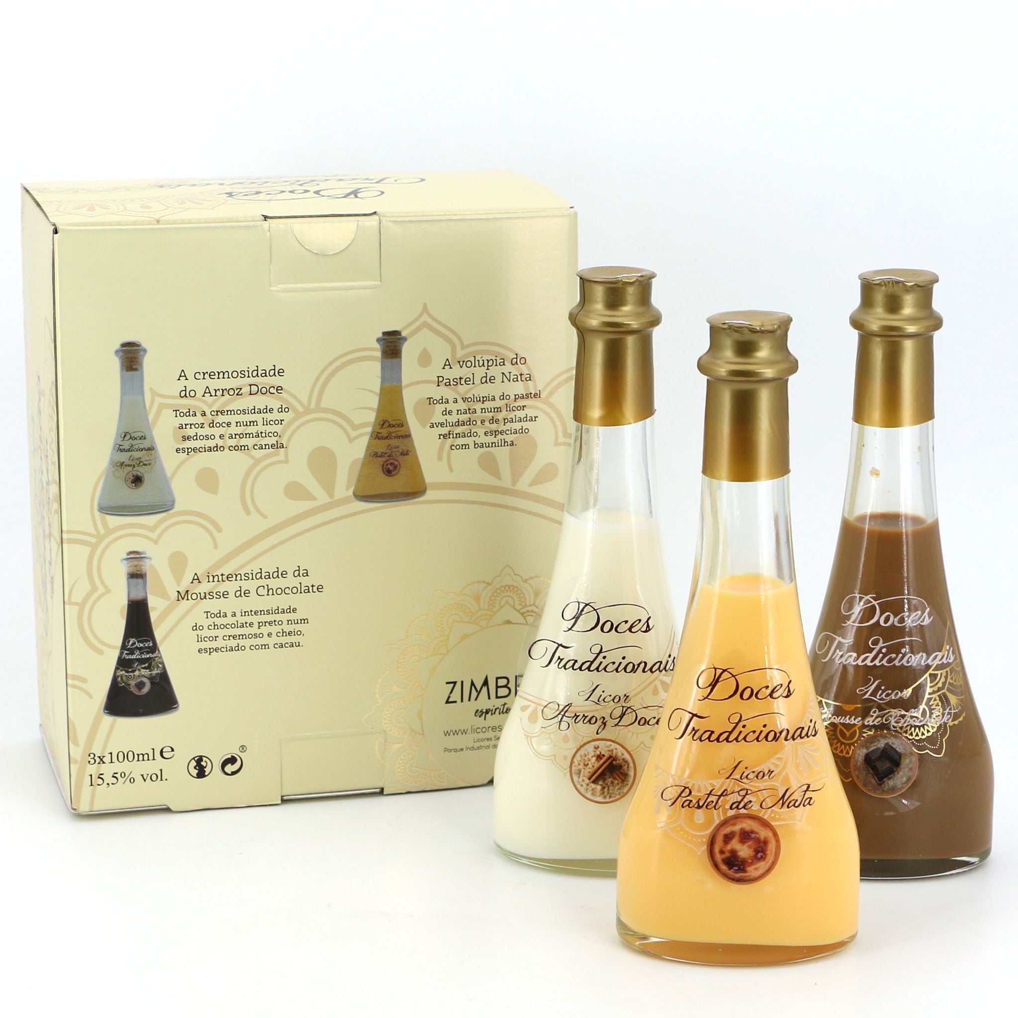Geschenkset 3 Liköre / Licores doces tradicionais, 3x100ml - Image 3