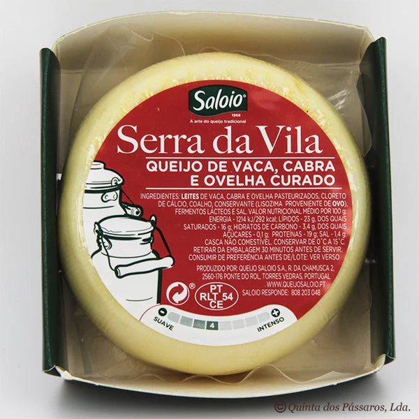 Käse-Mix, (Ziege, Schaf, Kuh) / Serra da Vila / Queijo de vaca, cabra e ovelha curado, 190g