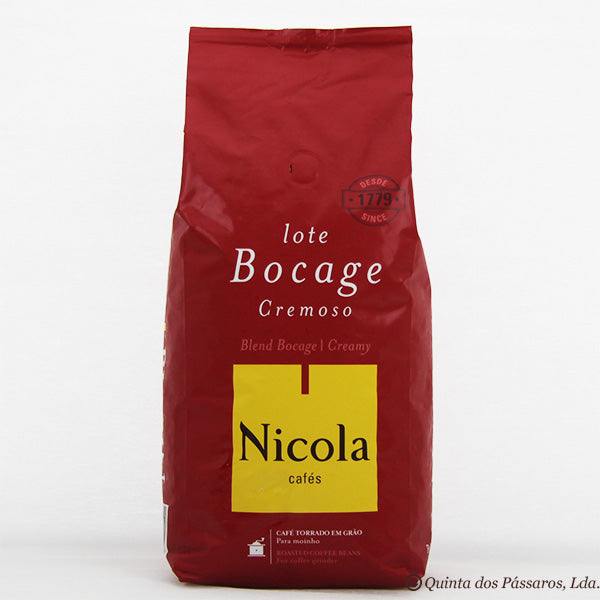 Kaffee Bocage cremoso ganze Bohne / Nicola / Café cremoso, grão, 1Kg
