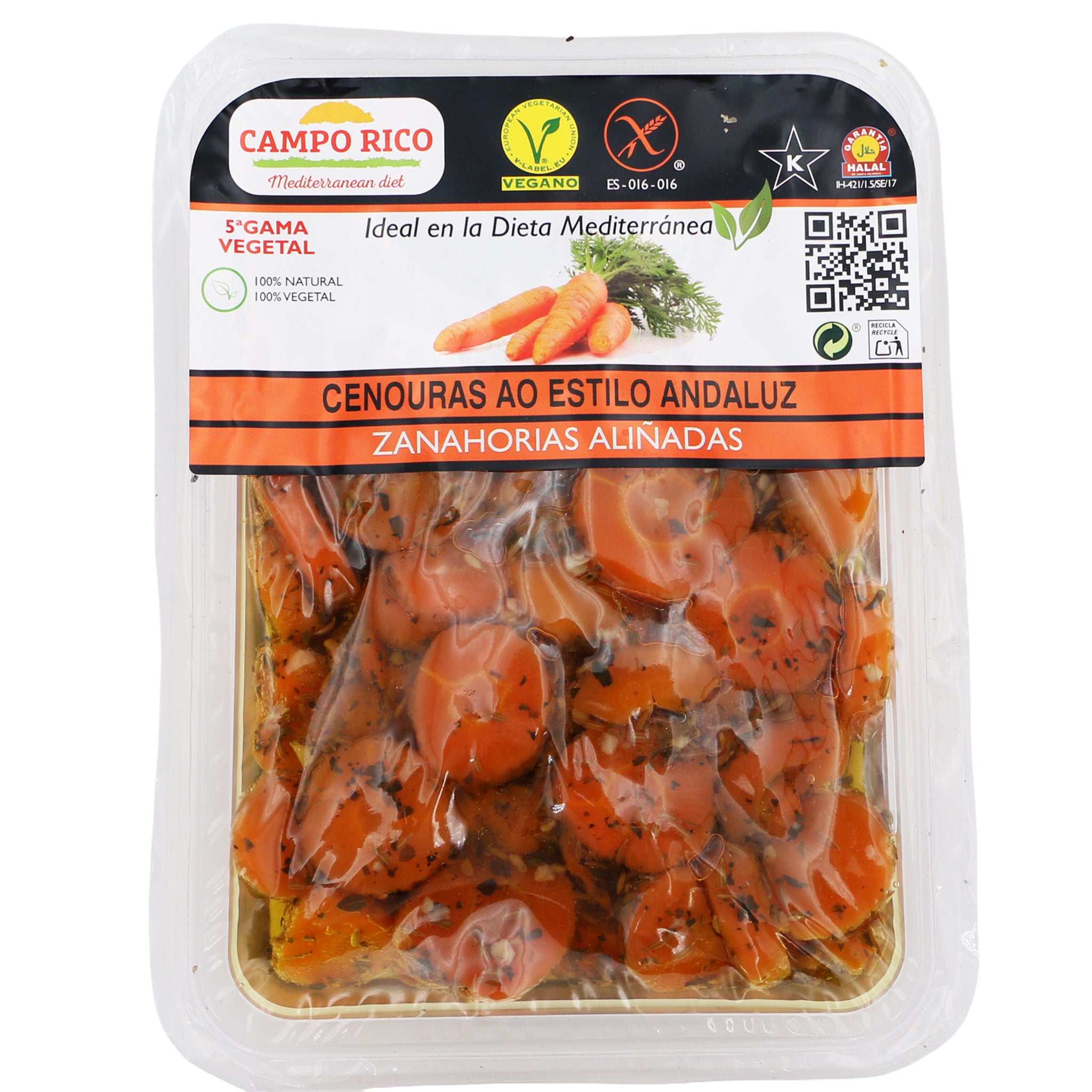 Karottenscheiben andalusisch / Campo Rico / Cenoura estilo andaluz, 350g - Image 2
