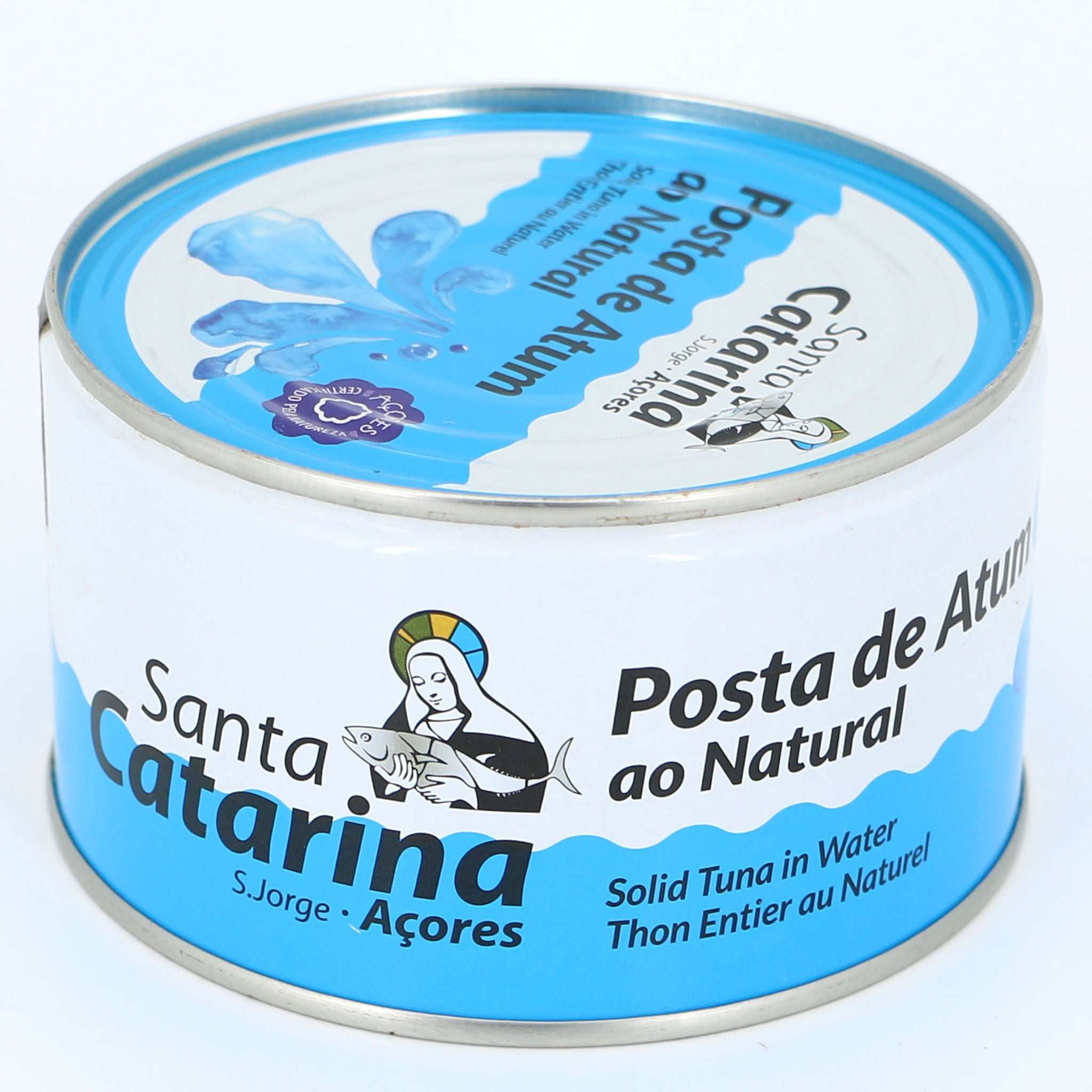 Thunfisch-Stücke naturell / Santa Catarina / Posta de atum natural, 375g