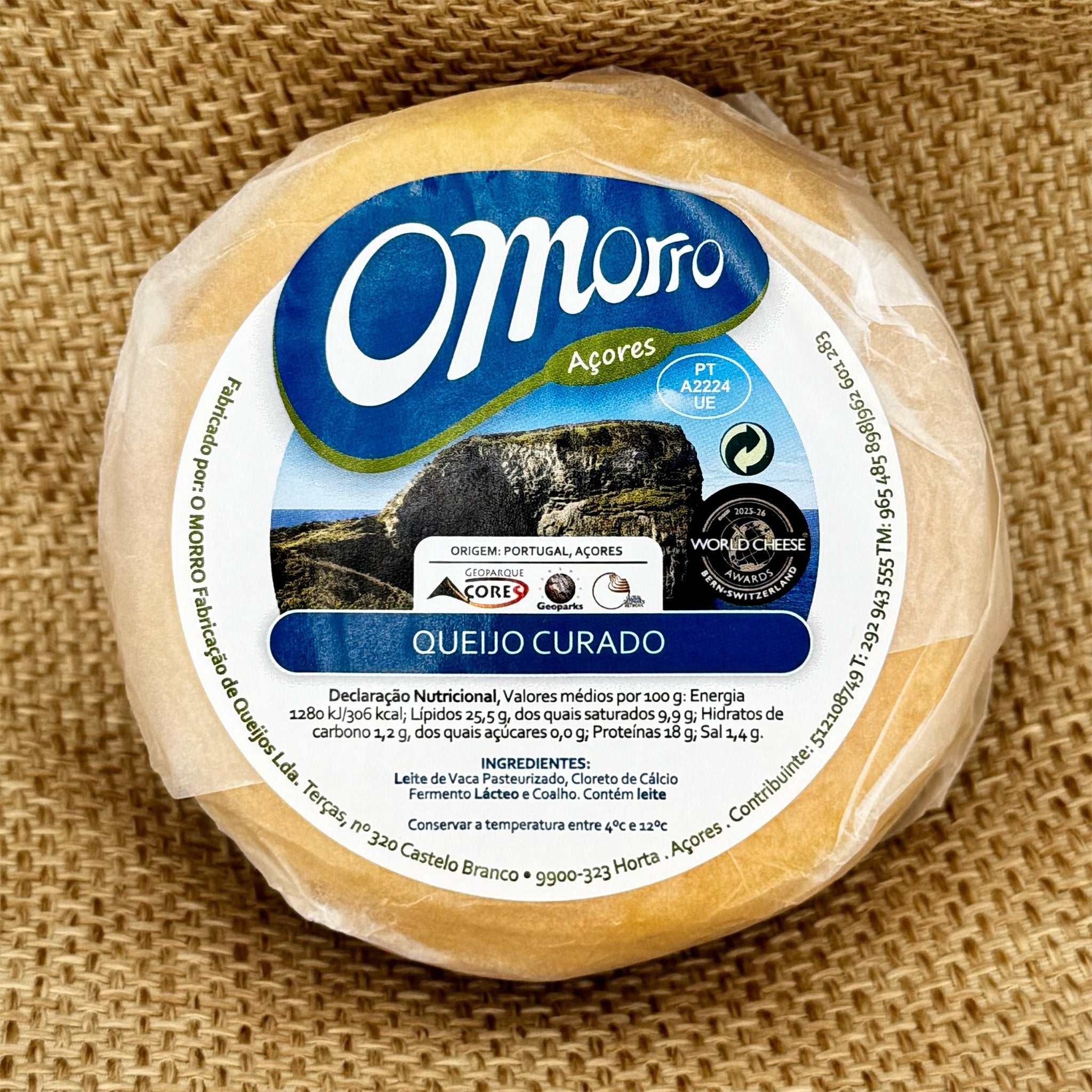 Kuh-Käse gereift Azoren / Omorro / Queijo curado açores - Image 2