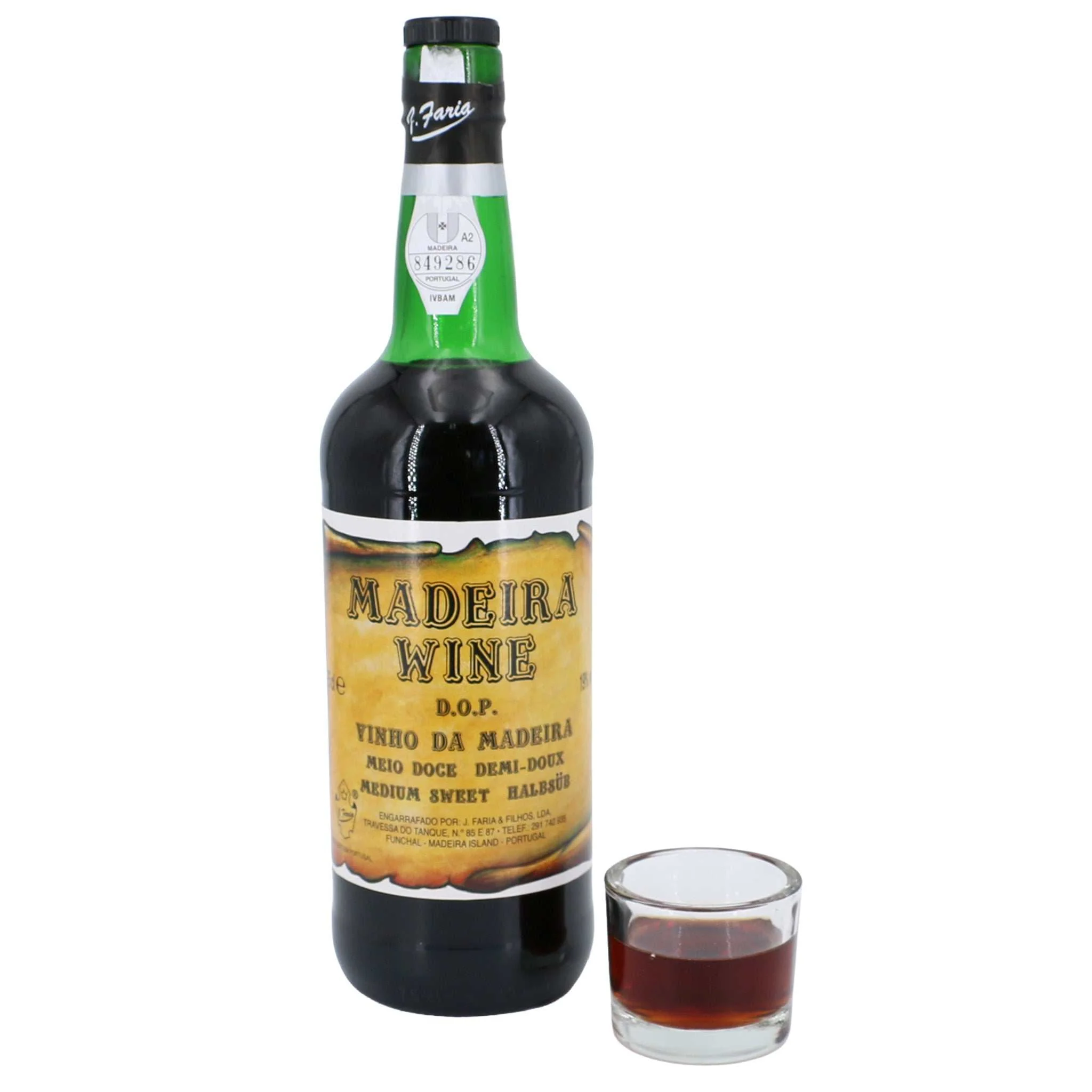 Madeirawein, halbsüß / Vinho da Madeira, meio doce, 750ml - Image 3