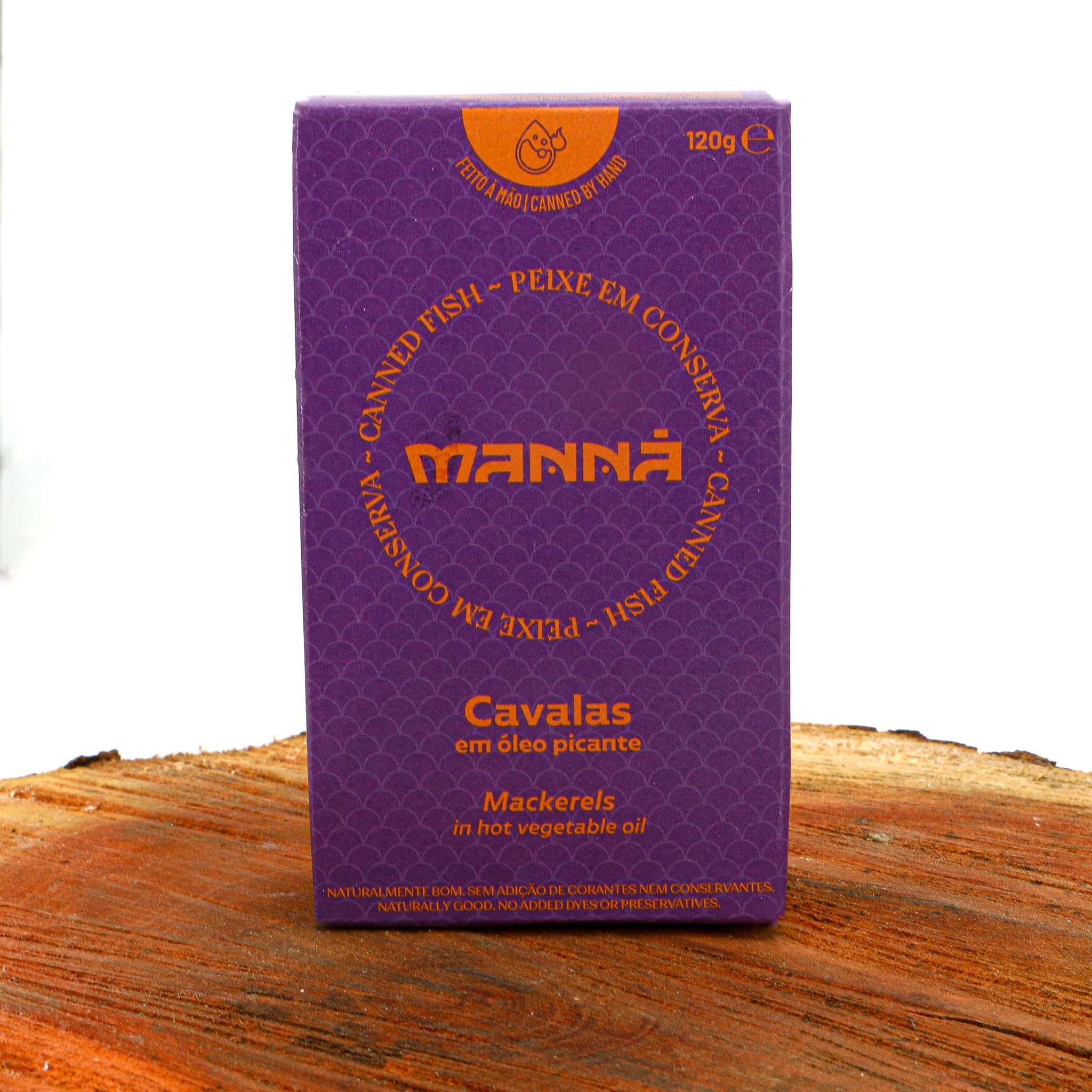 Makrele in Pflanzenöl pikant / Manná / Cavalas em óleo picante, 120g - Image 2