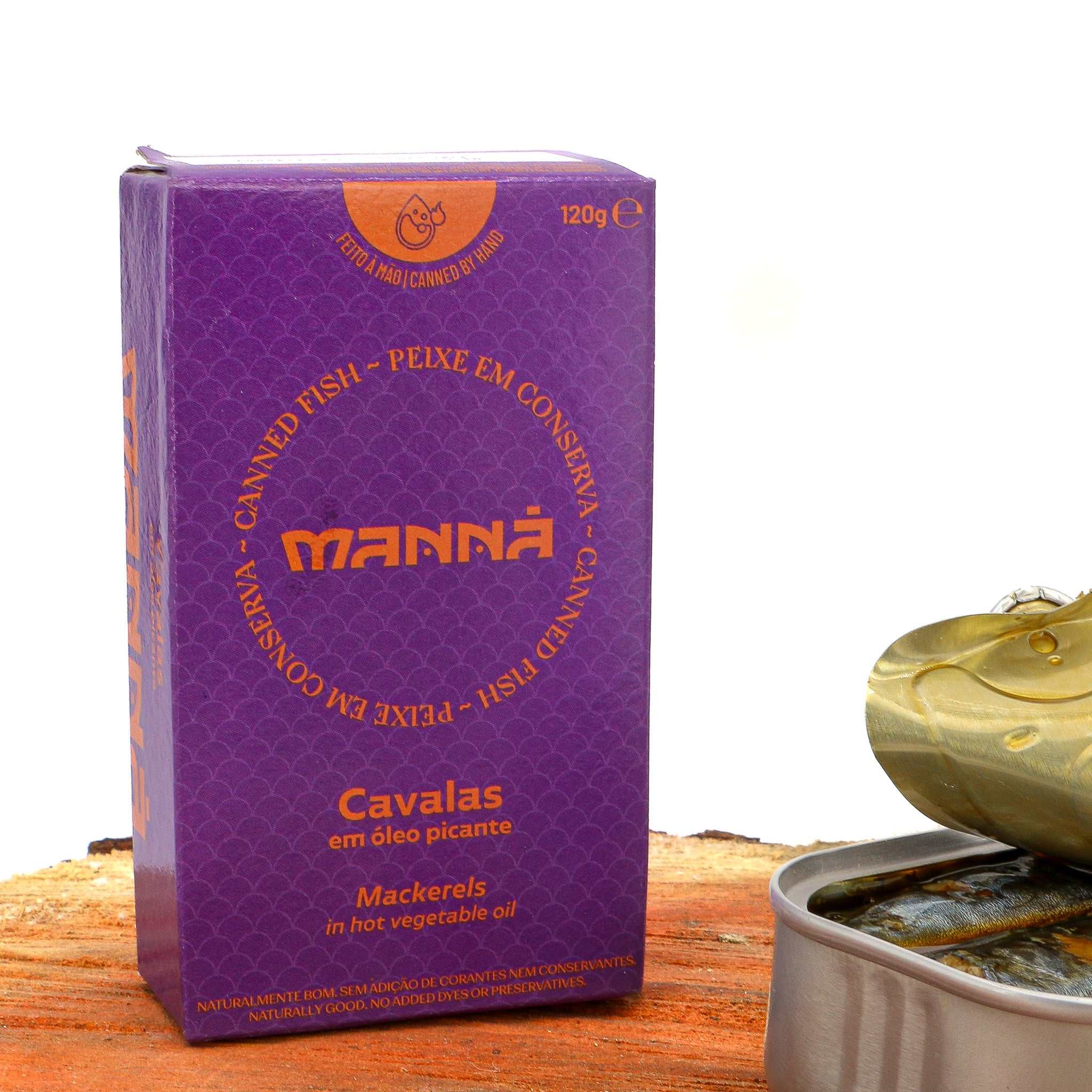Makrele in Pflanzenöl pikant / Manná / Cavalas em óleo picante, 120g - Image 4