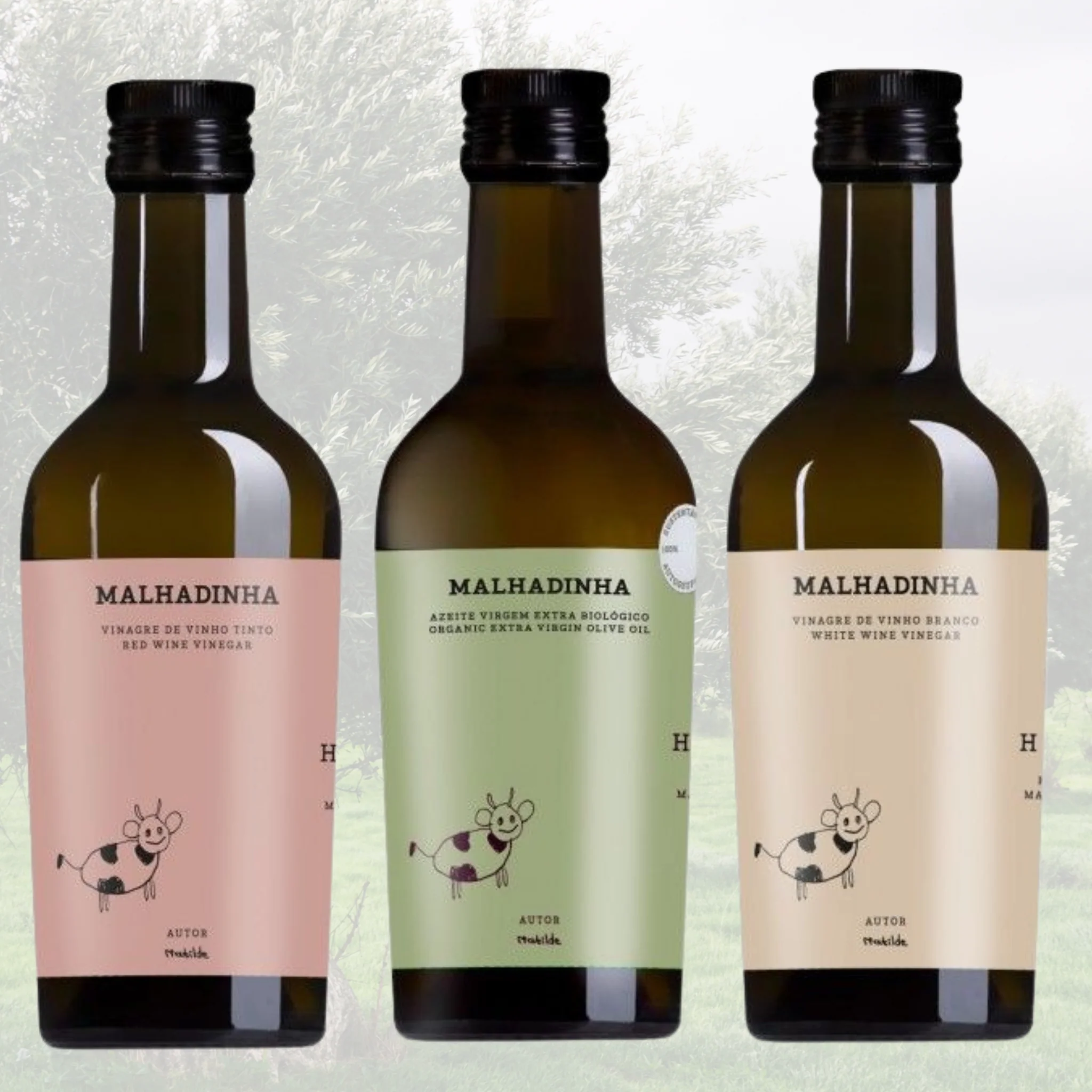 Malhadinha Trio: Olivenöl Virgin Extra & Essig