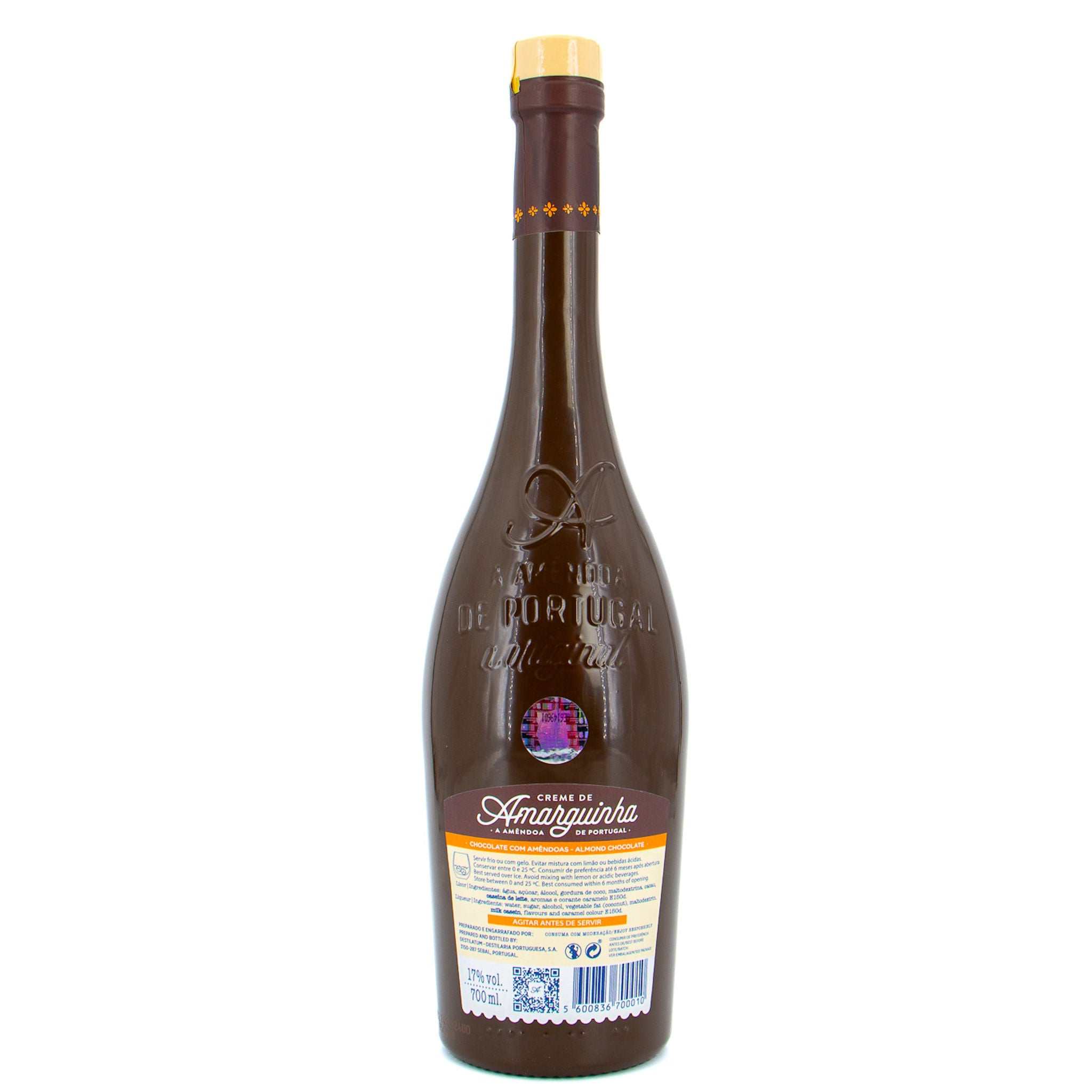 Mandellikör mit Schokolade / Amarguinha / Licor de chocolare com amendoa, 700ml - Image 2