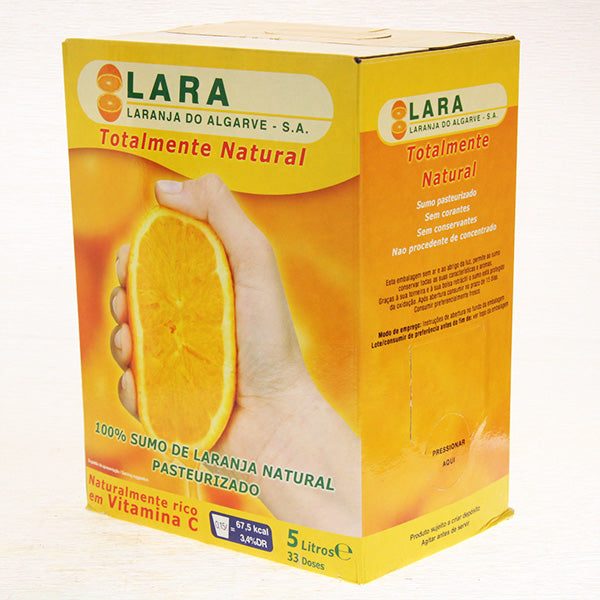 Orangen-Direktsaft ohne Konservierungsstoffe / Sumo de laranja, 5 L