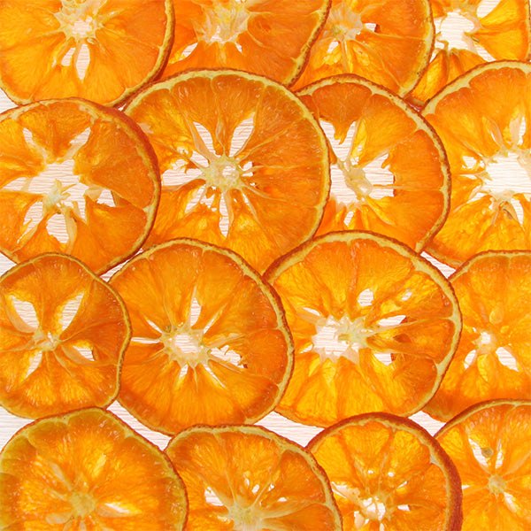 Orangenscheiben getrocknet / Laranja seca em rodelas, 100g