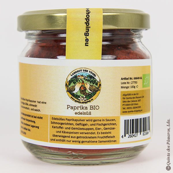 Paprika edelsüß gemahlen / Pimentao doce em pó - Image 2