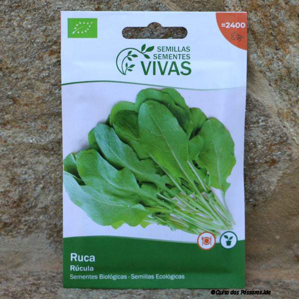 Rucola ruca Saatgut / Sementes de rúcula ruca, Bio, unidade