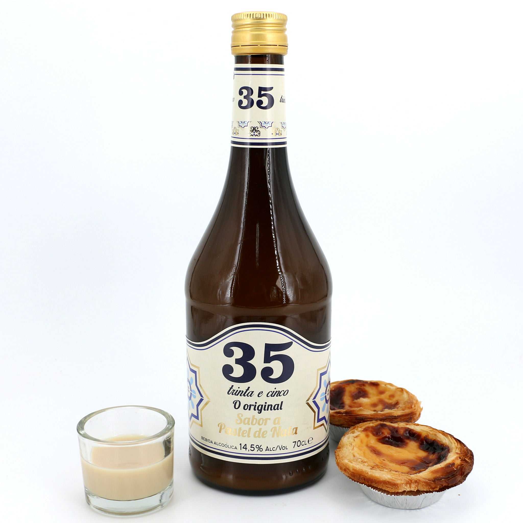 Sahne-Likör / Licor 35 / Licor de Pastel de Nata, 700ml