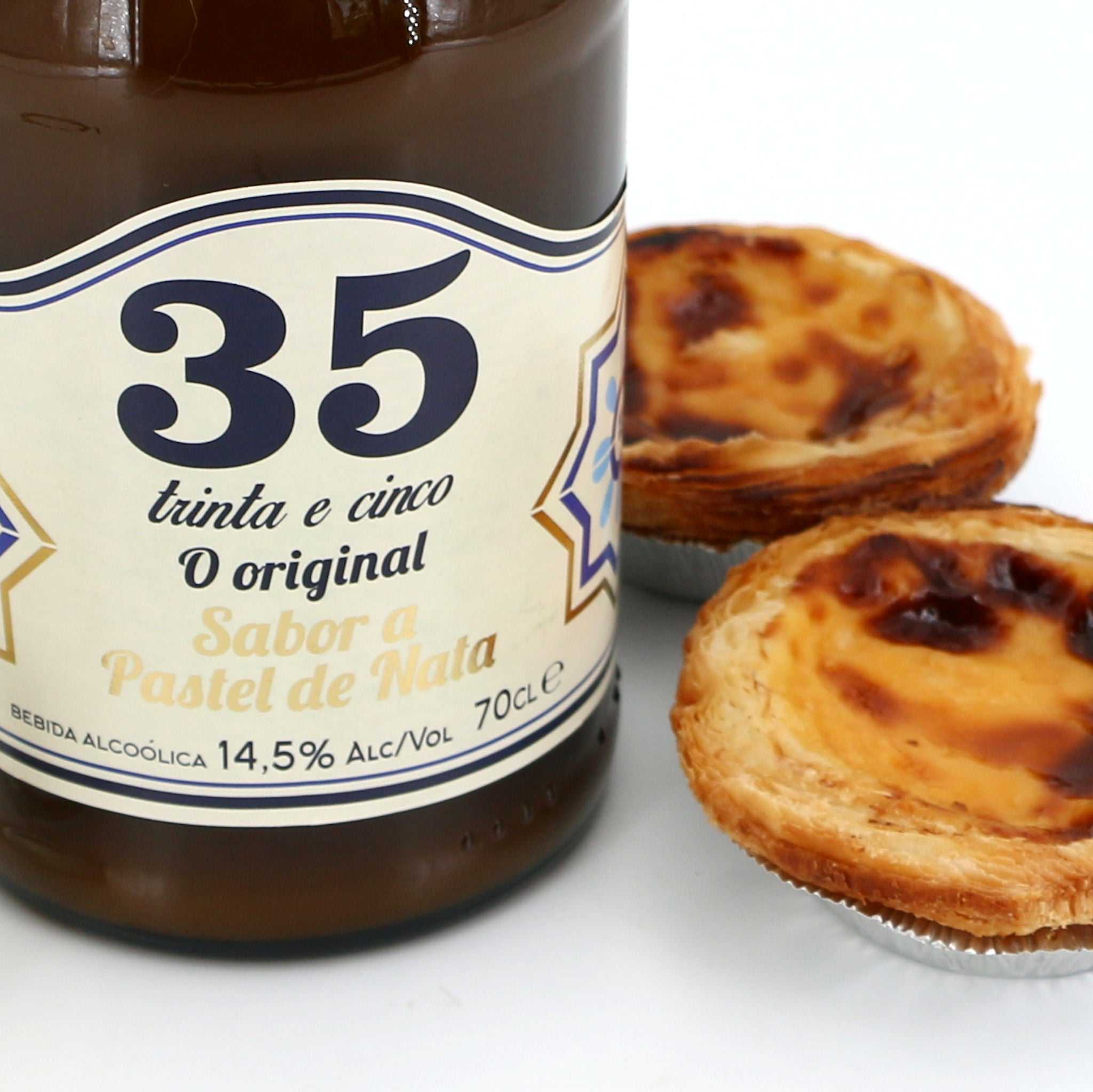 Sahne-Likör / Licor 35 / Licor de Pastel de Nata, 700ml - Image 3
