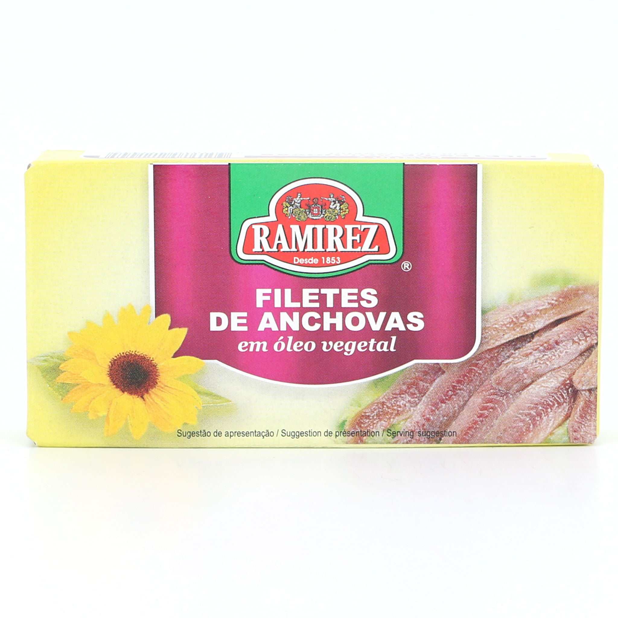 Sardellen-Filets in Pflanzenöl / Ramirez / Filets de anchova em óleo vegetal, 40g