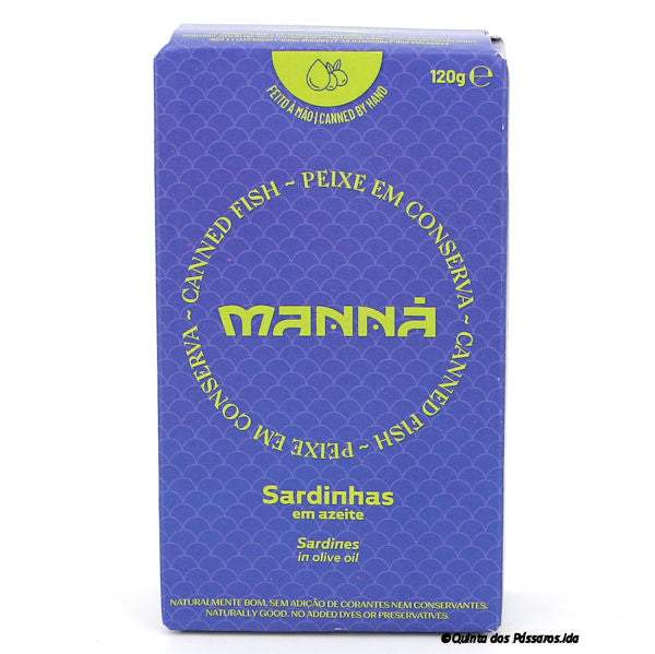 Sardine in Olivenöl / Manná / Sardinhas em azeite, 120g