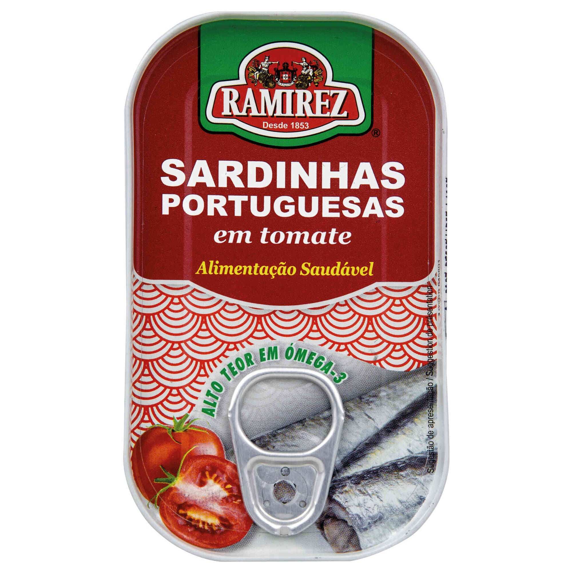 Sardinen in Tomate / Ramirez / Sardinhas em tomate, 125g