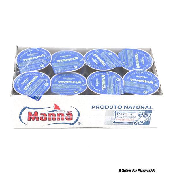 Sardinen Paté / Manná / Paté de sardinha, 24x22g, Vorrats Box