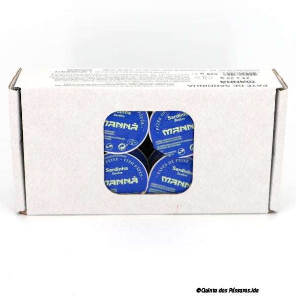 Sardinen Paté / Manná / Paté de sardinha, 24x22g, Vorrats Box - Image 2