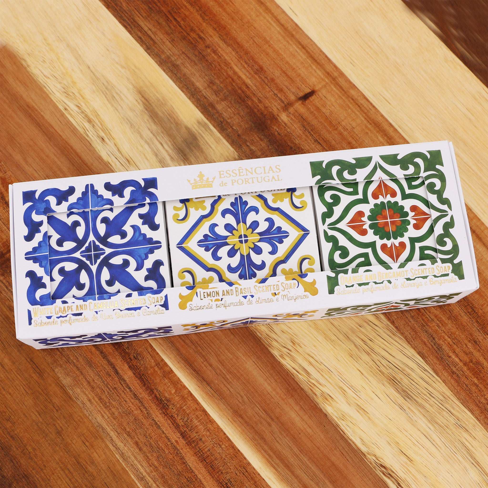 Seifen Pack Azulejos Portugal / Essências de Portugal / Pack sabontes azulejos, 3x150g