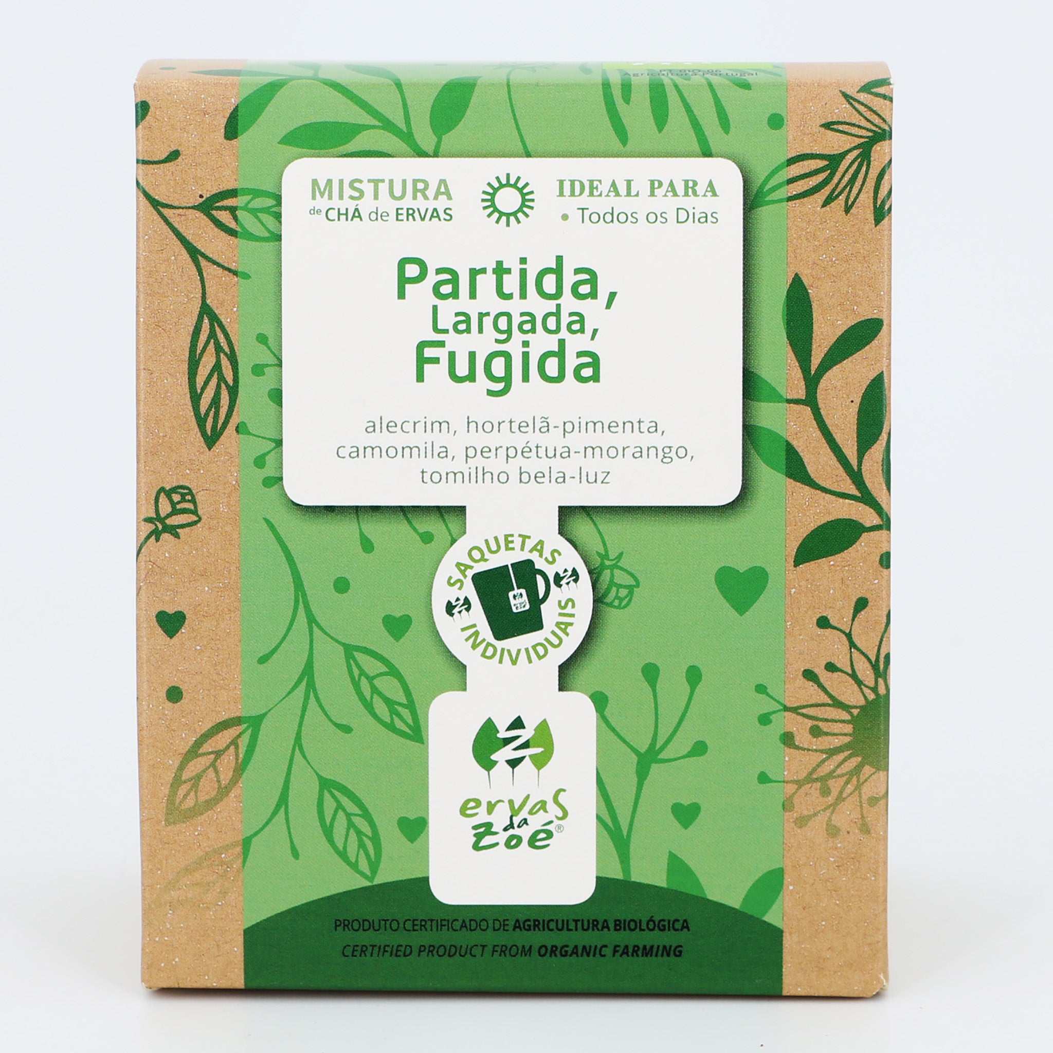 BIO Guten Morgen Teebeutel / Ervas da Zoé / Chá memória, saquetas, 12er Pack