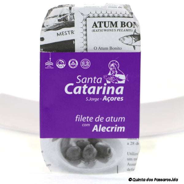 Thunfisch-Filets in Olivenöl mit Rosmarin / Santa Catarina / Filet de atum em azeite com alecrim, 120g