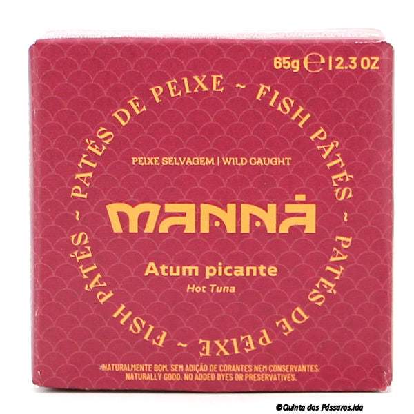 Thunfisch Paté pikant / Manná / Paté de atum picante, 5 x 65g
