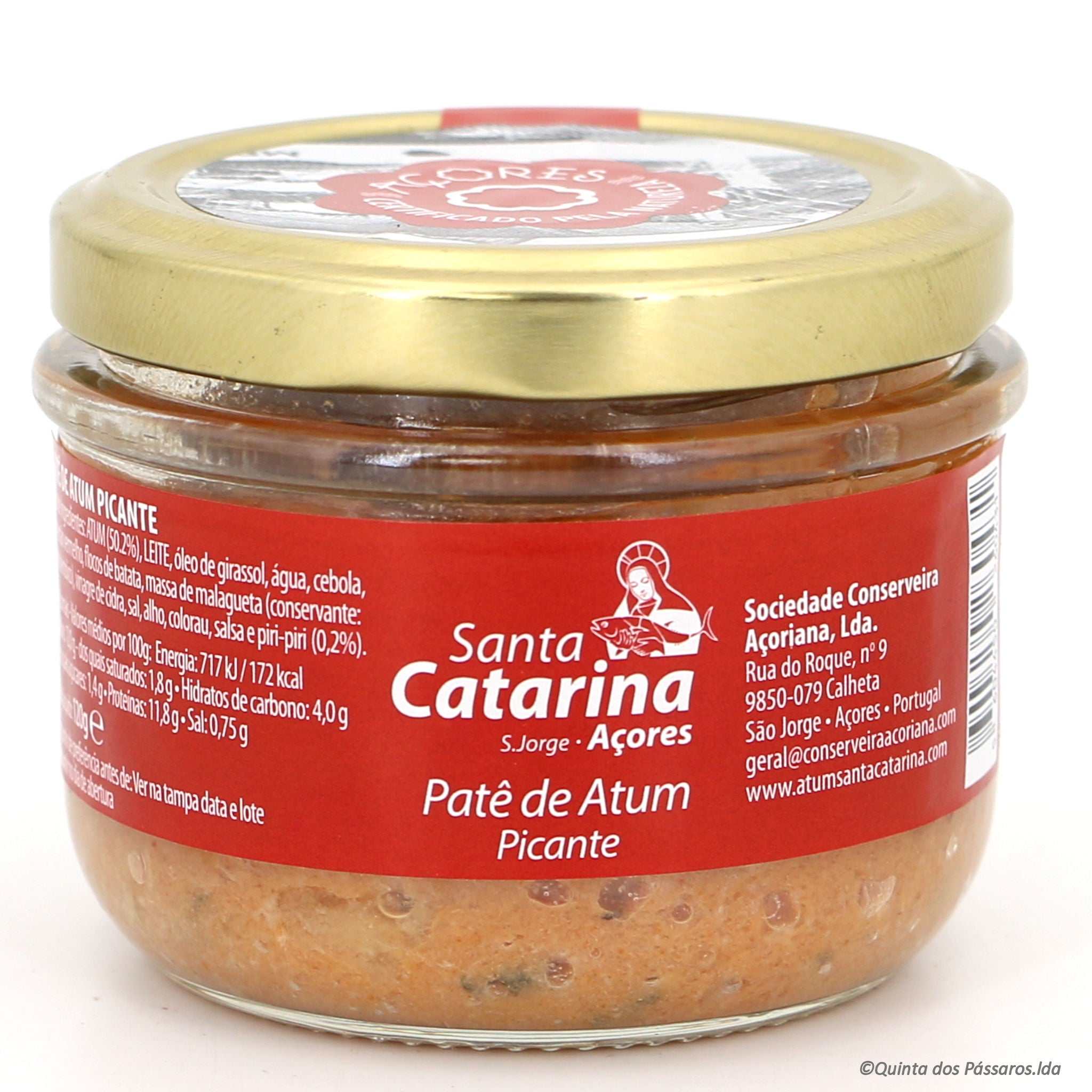 Thunfisch Paté pikant / Santa Catarina / Patê de atum picante, 120g