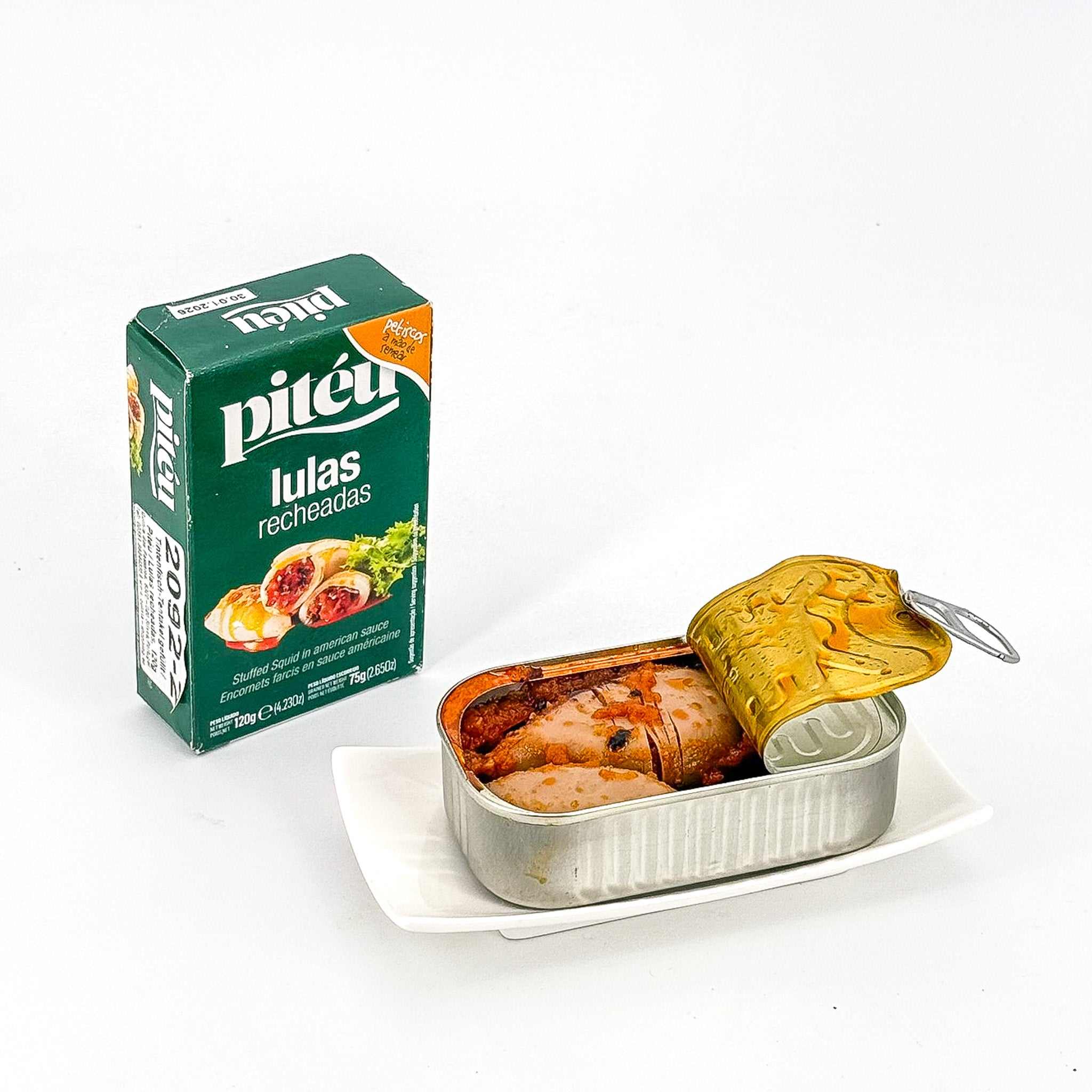 Tintenfischtentakel gefüllt / Pitéu / Lulas recheadas, 115g - Image 3