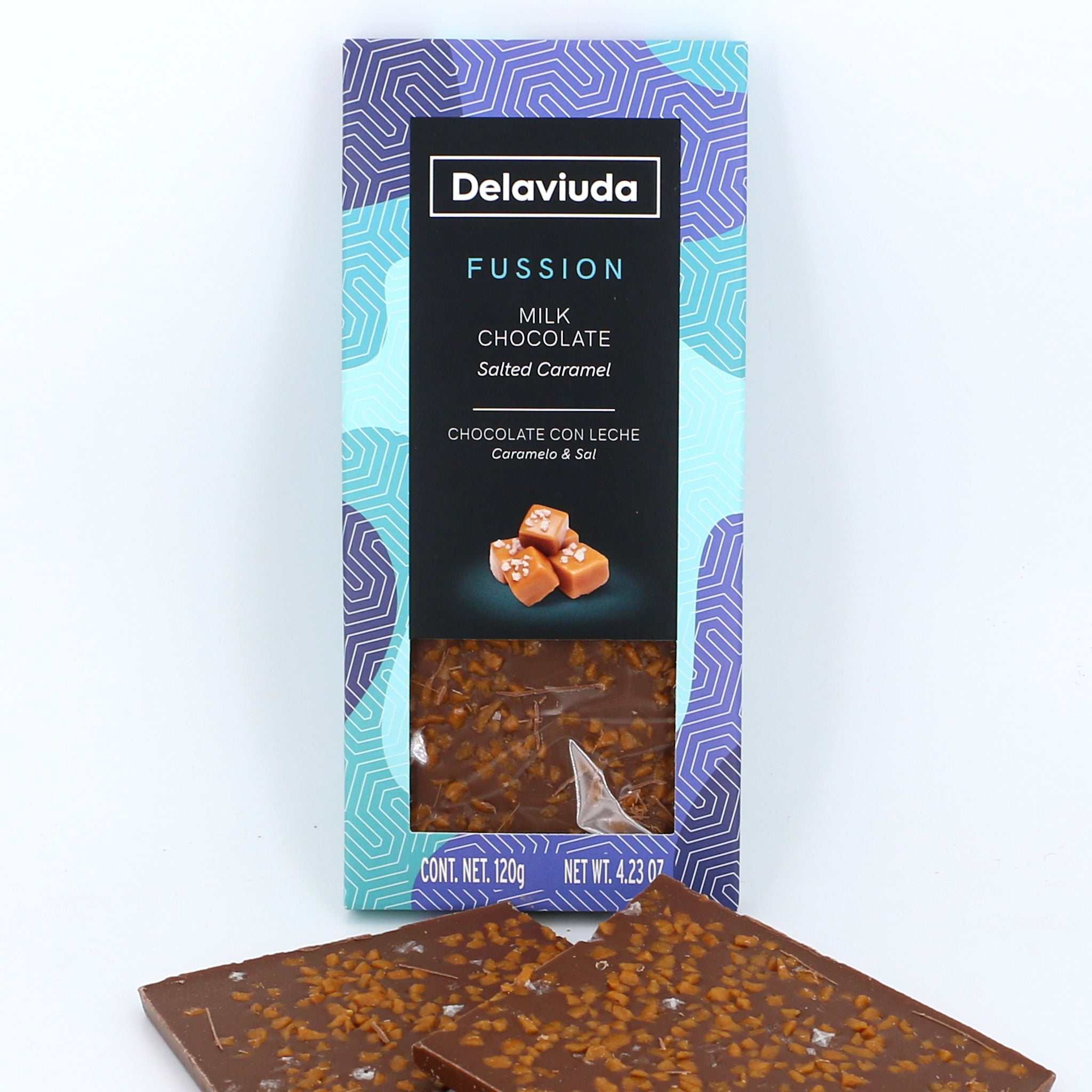 Vollmilchschokolade Salted Caramel / Chocolate de leite caramelo e sal, 120g