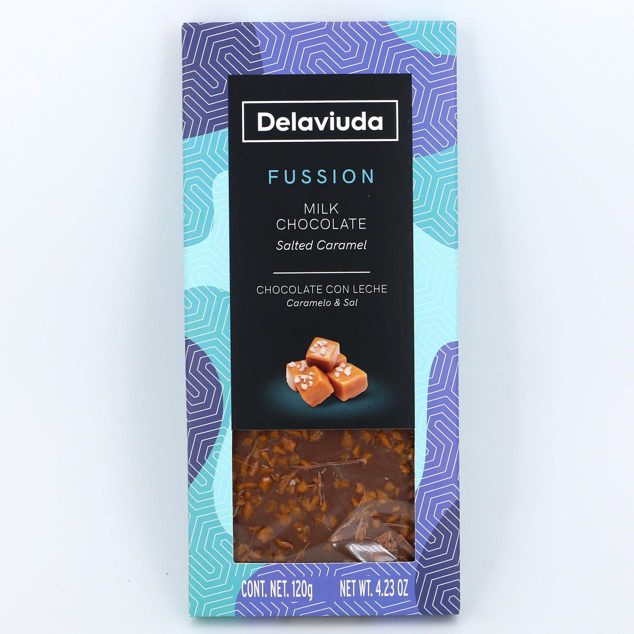 Vollmilchschokolade Salted Caramel / Chocolate de leite caramelo e sal, 120g - Image 2
