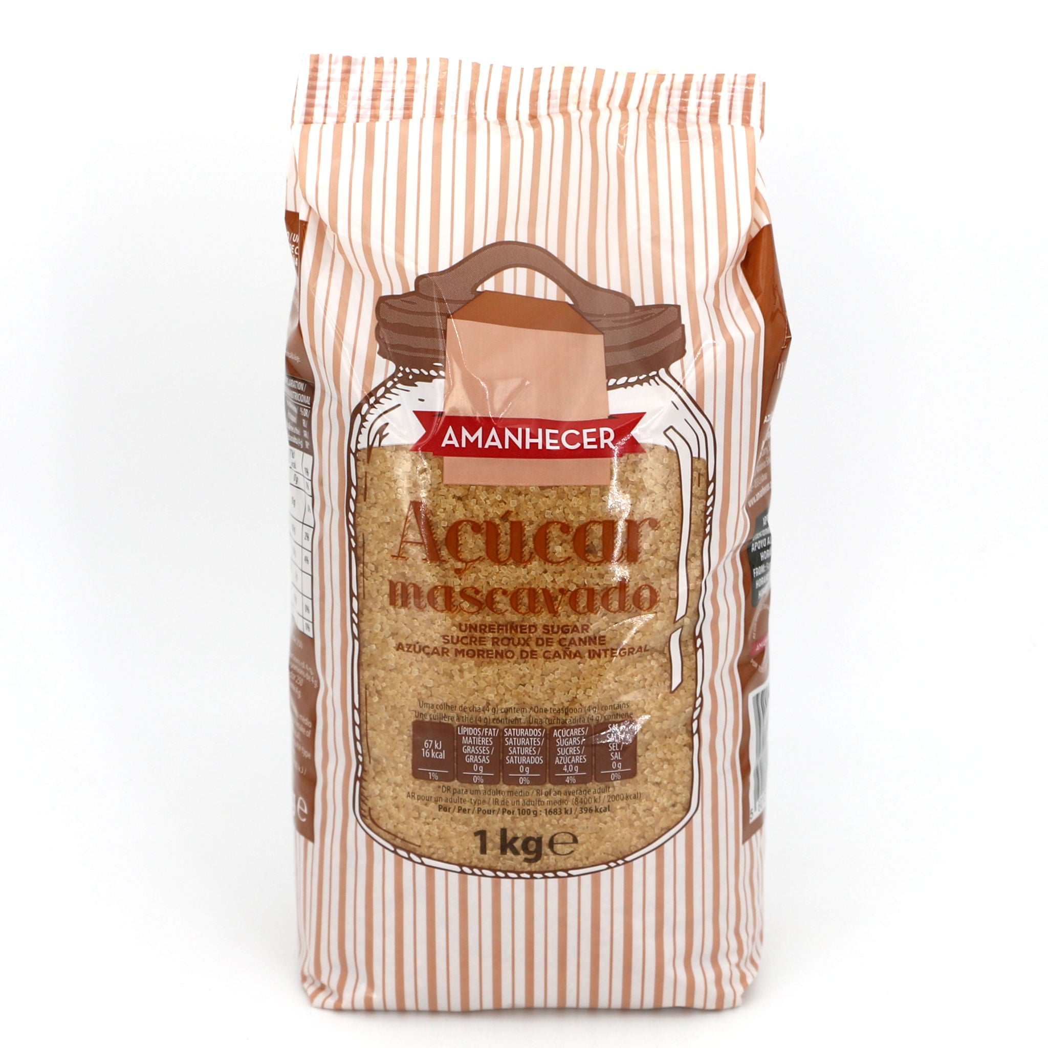 Vollrohrzucker / Açúcar mascavado, 1Kg